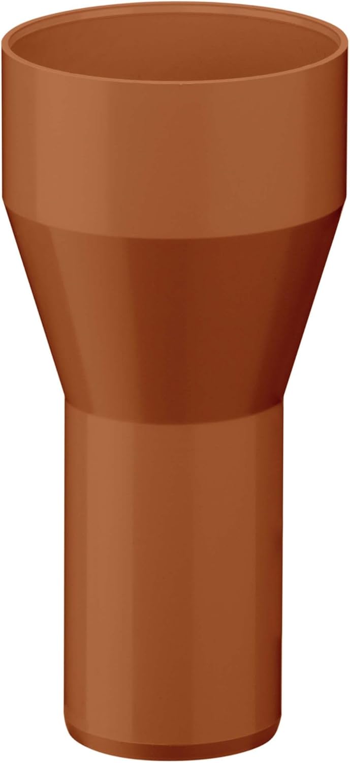 Adapter DN 100 auf DN 75 aus Kunststoff passend zum SMILTER Laubschutz für Fallrohre aus Kupfer