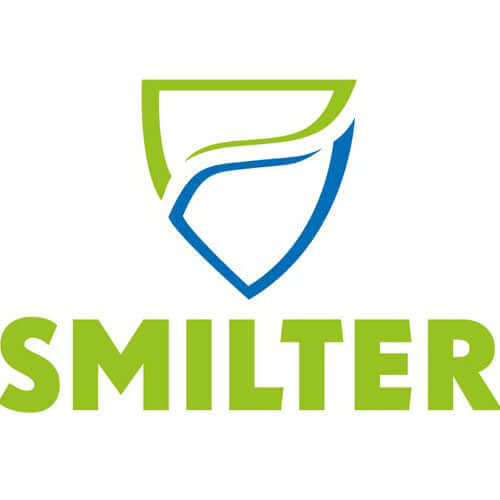 Logo für SMILTER Laubschutz - immer eine saubere Dachrinne