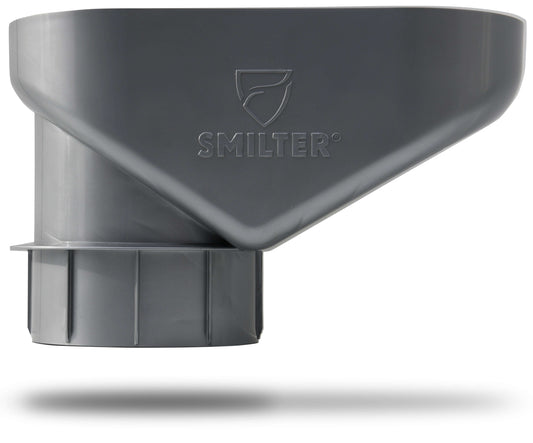 SMILTER Laubschutz in Silbergrau Metallic – effektiver Dachrinnenschutz, der Laub und Schmutz zuverlässig fernhält. Langlebig, witterungsbeständig und einfach zu installieren.