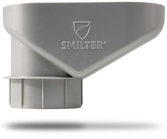 SMILTER Laubschutz in Silber Metallic – langlebiger und witterungsbeständiger Dachrinnenschutz, der effektiv vor Laub und Schmutz schützt und einfach zu montieren ist.